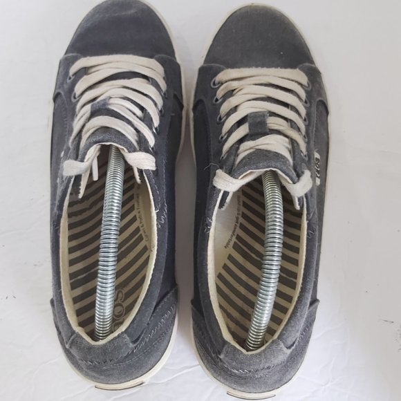 TAOS | Women's Star Canvas Sneakers Charcoal Size 7 - Picture 5 of 8